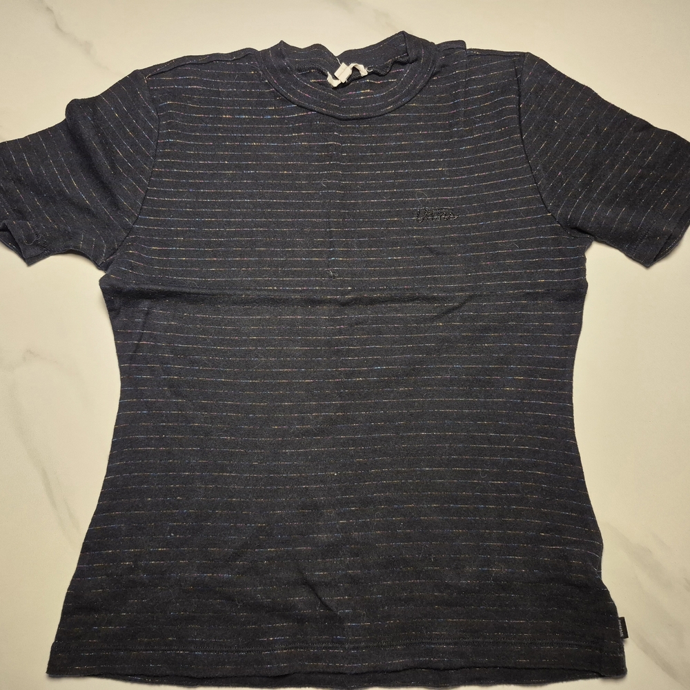 Vans Dark Blue Striped Tee